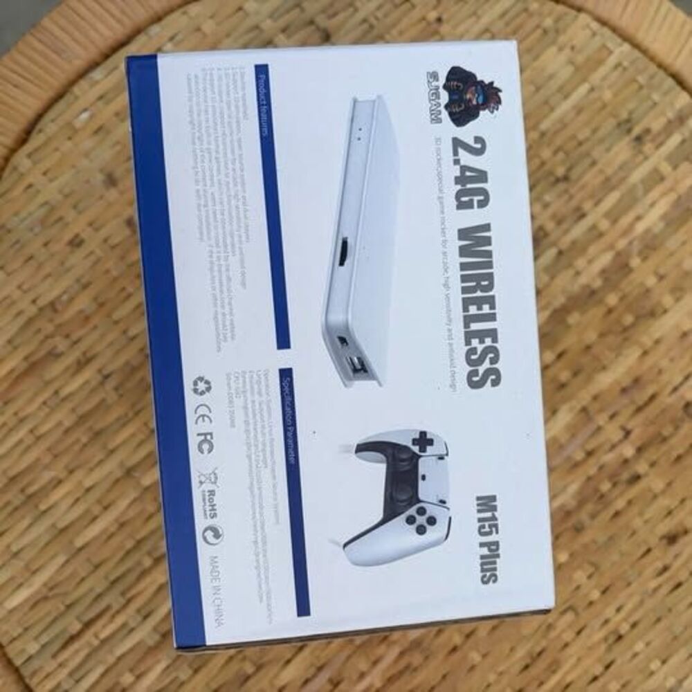 2.4G wireless M15 plus new retro play machine with 20000 plus plays